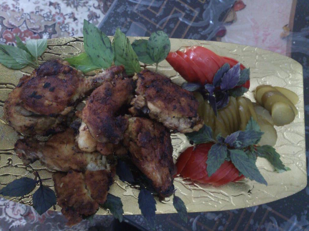 عکس مرغ سوخاری 