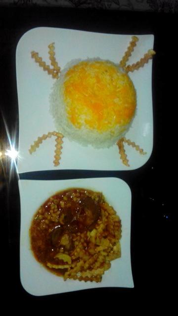 برنج و خوشت قیمه