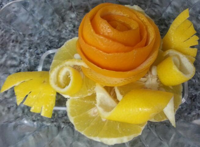 تزیین پرتقال