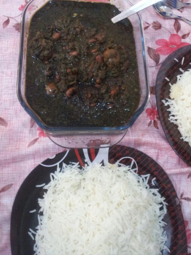 خورش قرمه سبزی