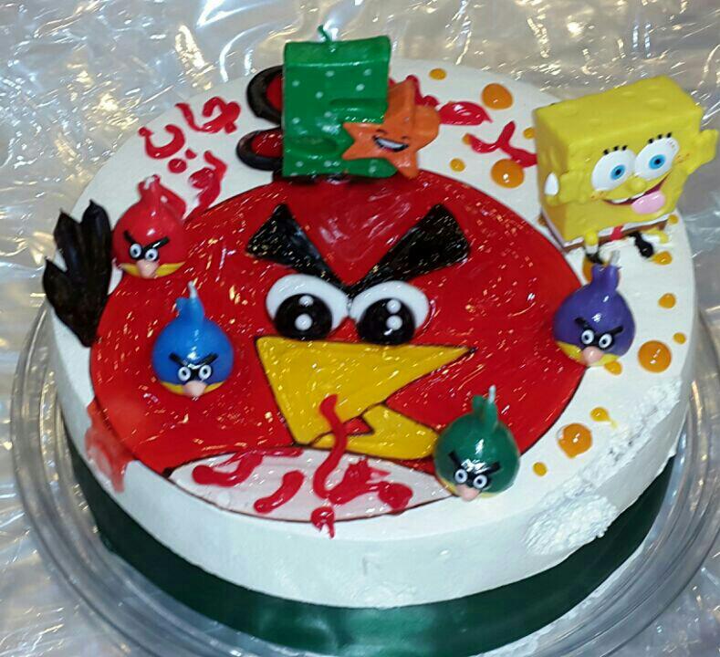 کیک پنج سالگی پسرم