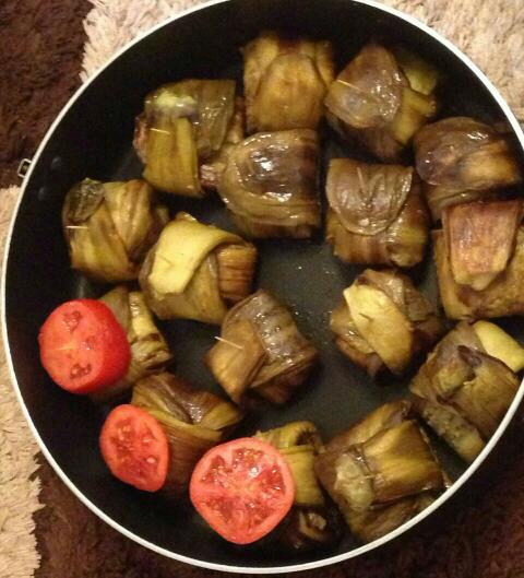 بقچه گوشت و بادمجون 