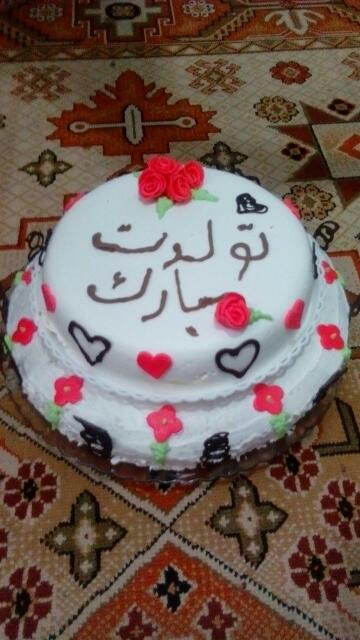 عکس کیک تولد خواهر زادم