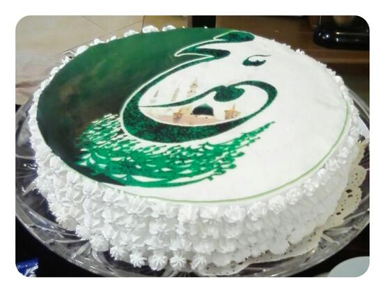 عکس کیک تصویری به مناسبت ولادت حضرت محمد(ص)