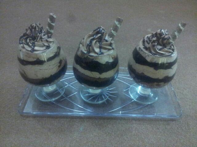 عکس ترایفل شکلاتی