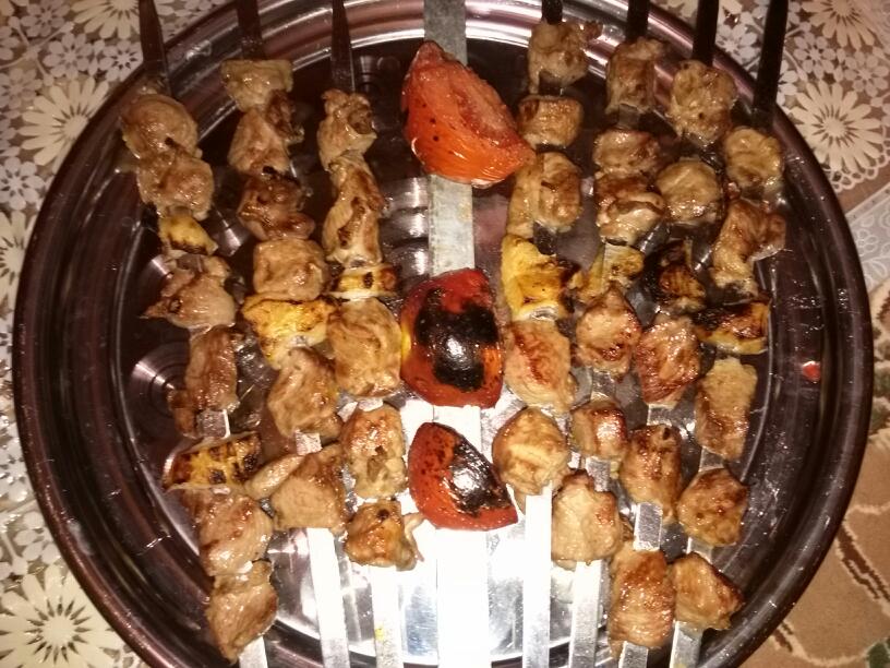 عکس کباب بره لقمه ای