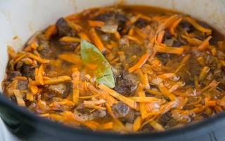 عکس هویج پلو با گوشت