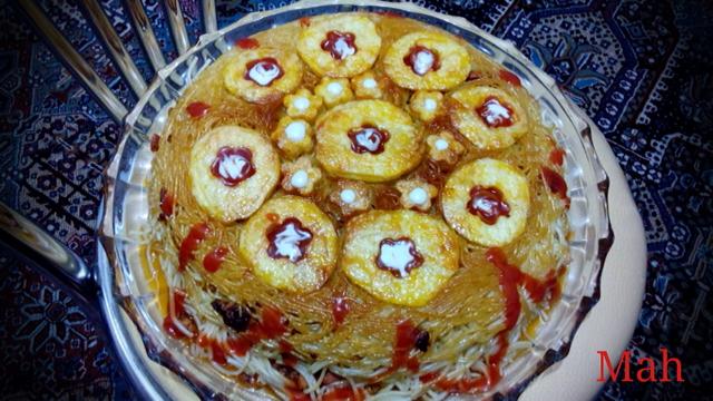 عکس اسپاگتی سبزیجات