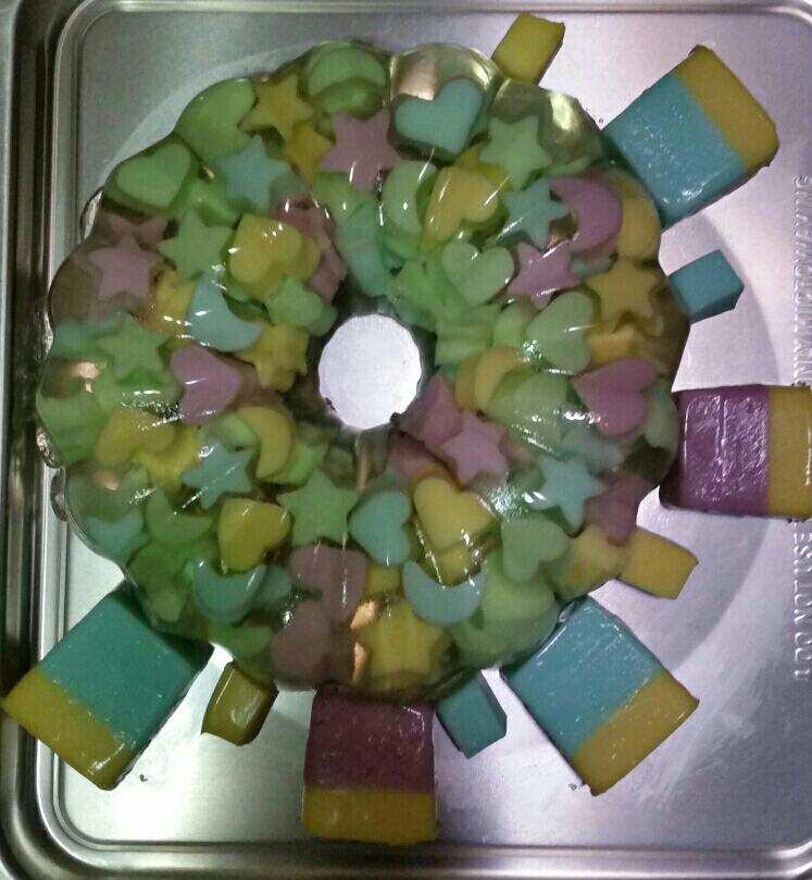 عکس ژله خرده شیشه