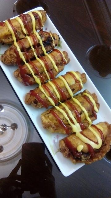 عکس پیراشکی گوشت و سبزیجات