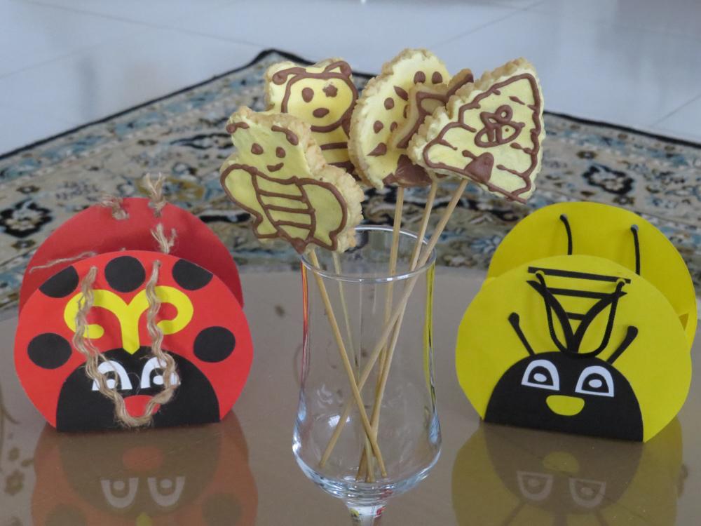 عکس بیسکوییت مخصوص تولد