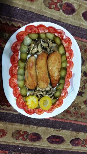 عکس شنیسل مرغ