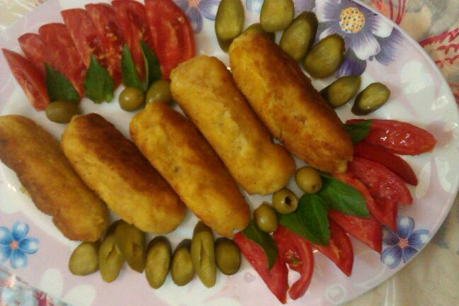 کوکوی سیب زمینی شکم پر