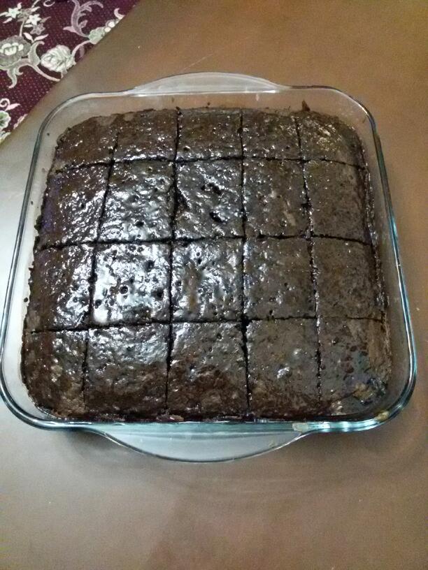 عکس کیک شکلاتی خیس