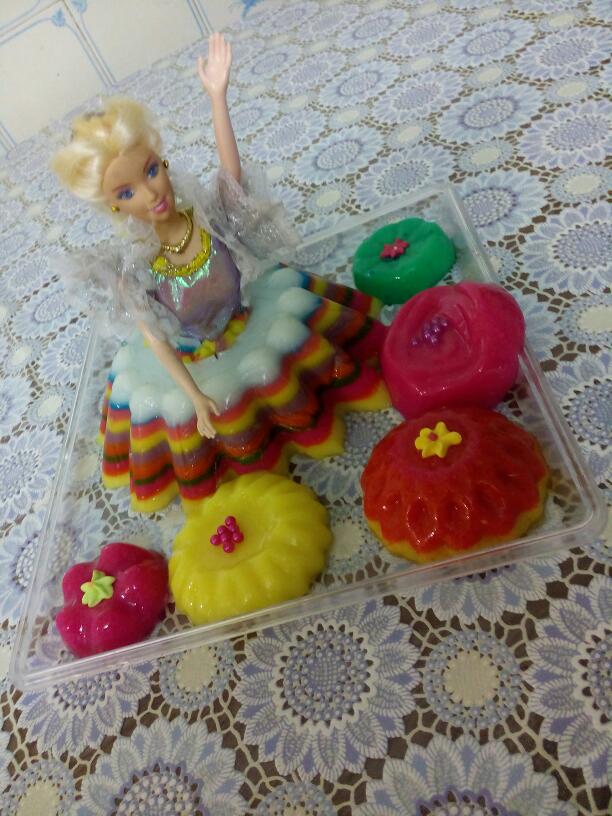 عکس ژله رنگین کمان