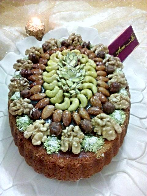 کیک آجیلی