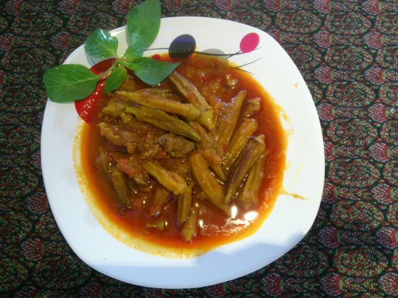 عکس خورشت بامیه