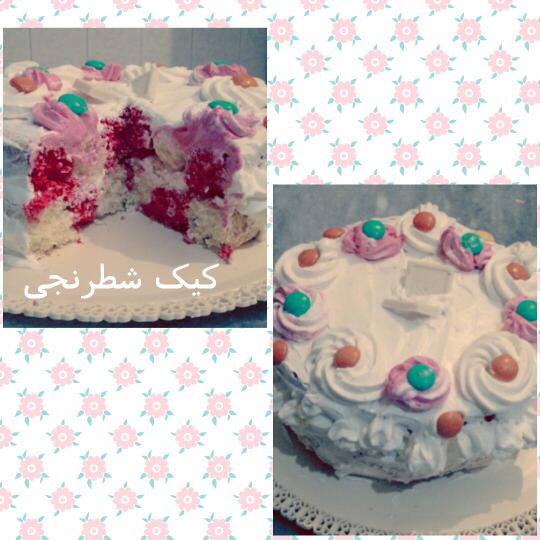 عکس کیک شطرنجی
