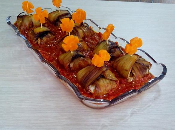 عکس بادمجون بقچه ای