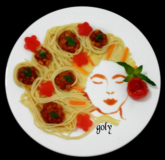 اسپاگتی سبزیجات 