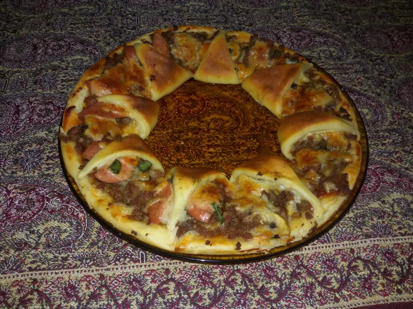 عکس پیتزا از من در آوردی 
