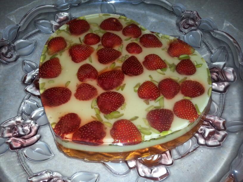 عکس ژله ویترینی (برا افطار امروز 94/4/9) که سالگرد ازدواجمونه