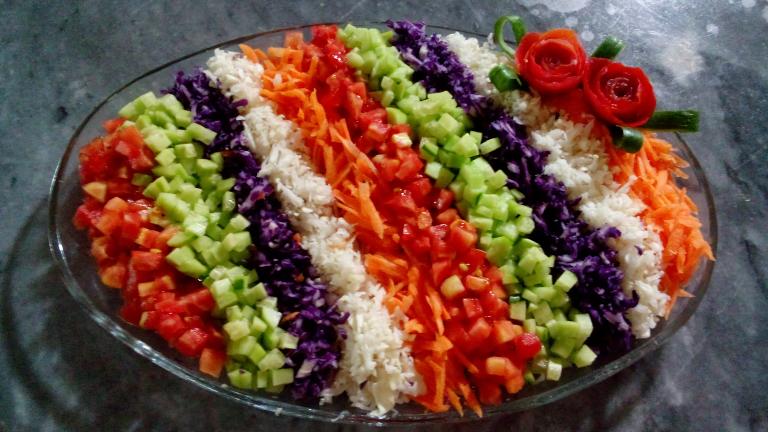 عکس سالاد شیرازی