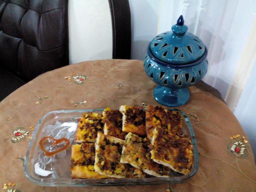 عکس پیتزای گوشت