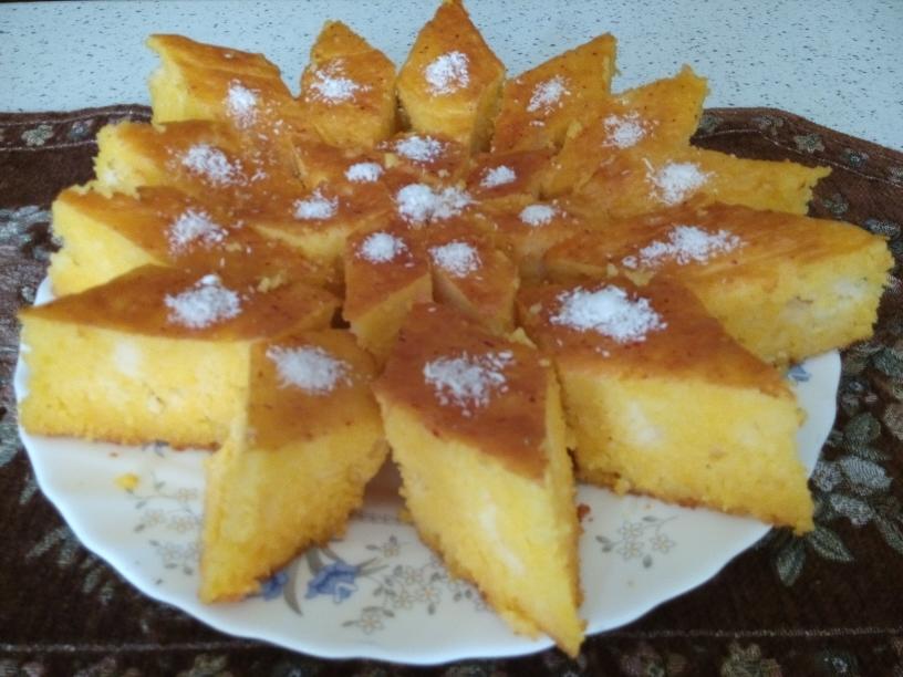 عکس کیک شربتی قزوین