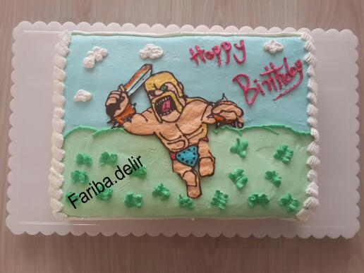 عکس کیک تولد برای بردارزادم