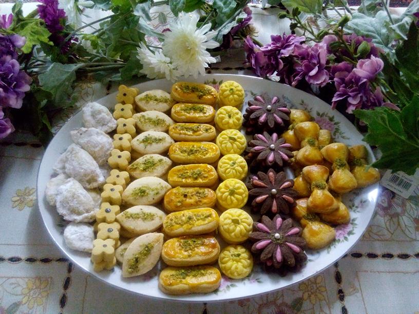 عکس شیرینی های خانگی من برای عیدفطر