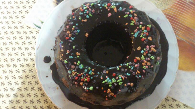 کیک شکلاتی برای تولد همسرم