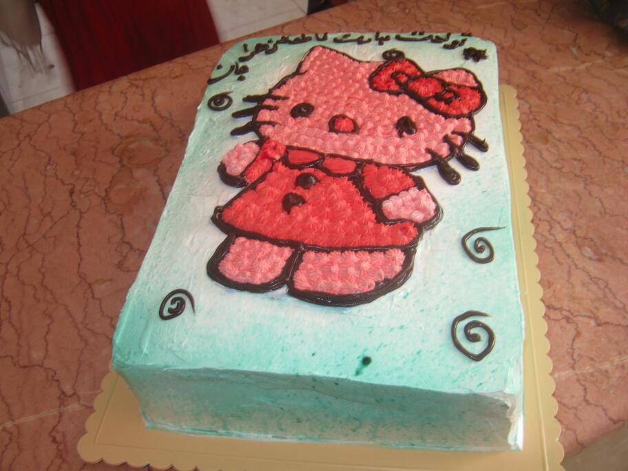 عکس کیک تولد برای دخترا 