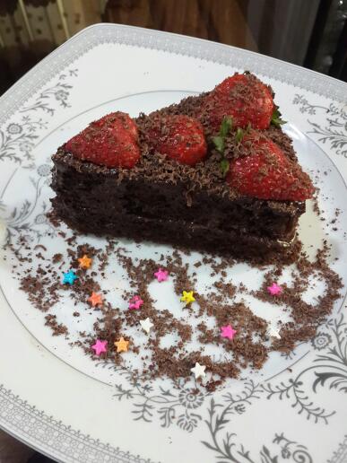 عکس کیک شکلاتی 