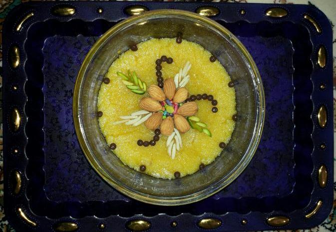 عکس حلوا برنجی