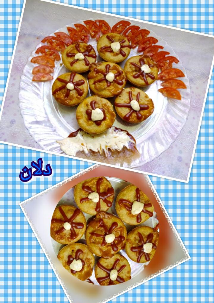 عکس کاپ کیک گوشت