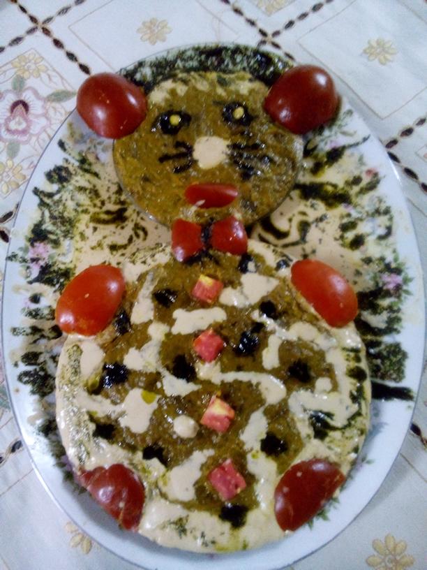 عکس کشک بادمجان جای همه دوستان خالی.