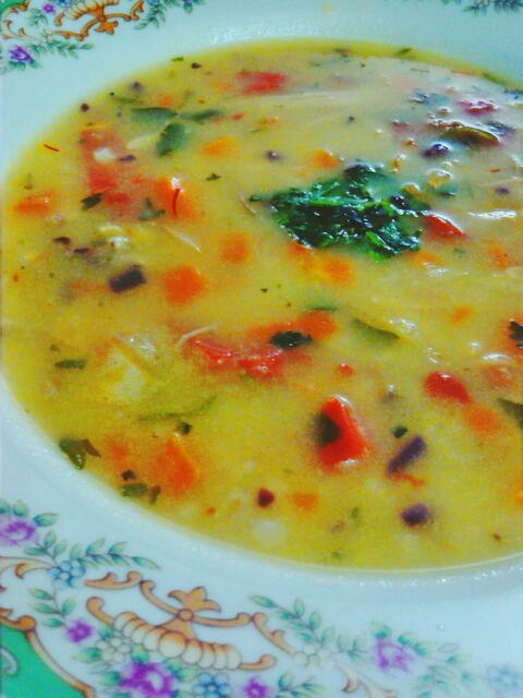 سوپ سبزیجات چیلی