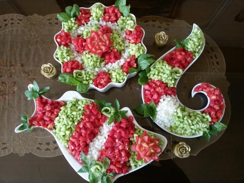 عکس سالاد شیرازی