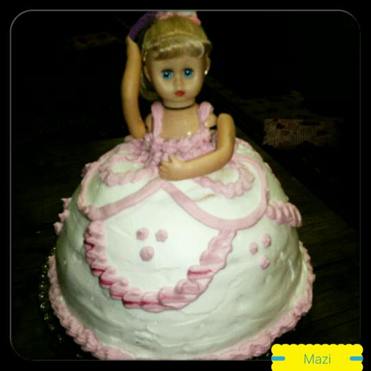 عکس کیک تولد زهرا کوچولو