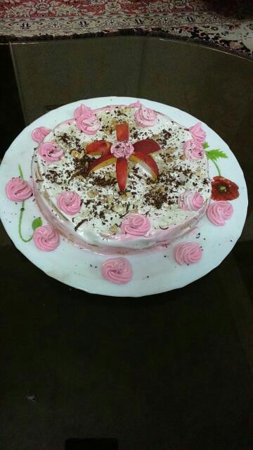 کیک خامه ای