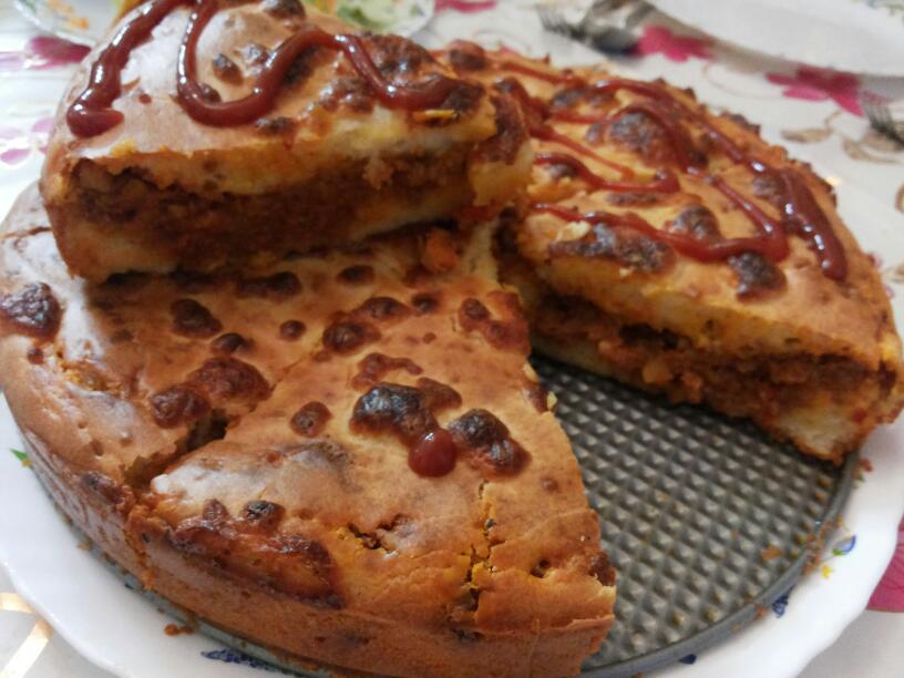 عکس کیک گوشت خوشمزه من