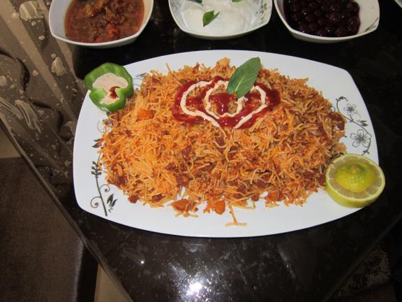 عکس ورمیشل با گوشت