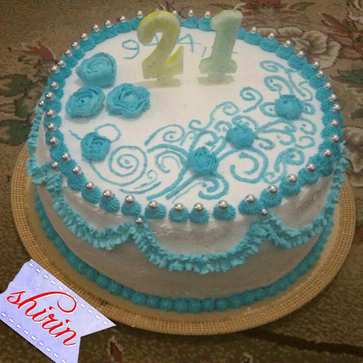 کیک تولد خواهرم 
