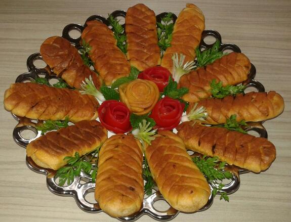 عکس پیراشکی گوشت