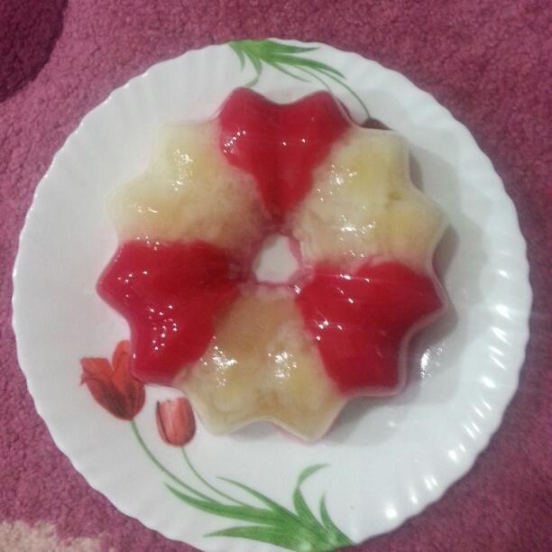 عکس ژله دورنگ