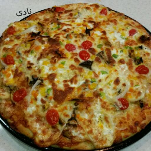 پیتزا فاهیتا مرغ