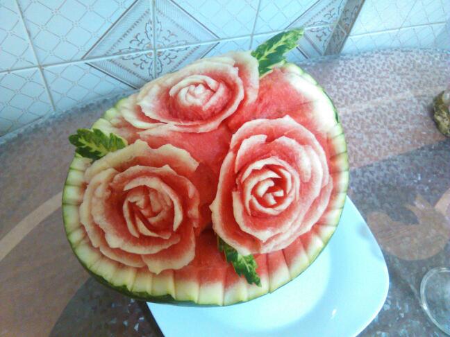 هندوانه گل رز