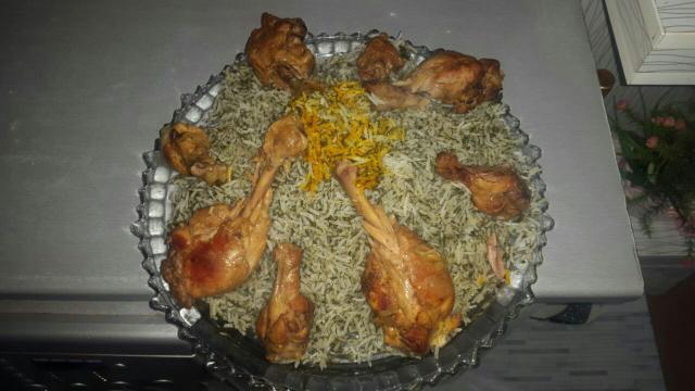 باقالی پلو با ....