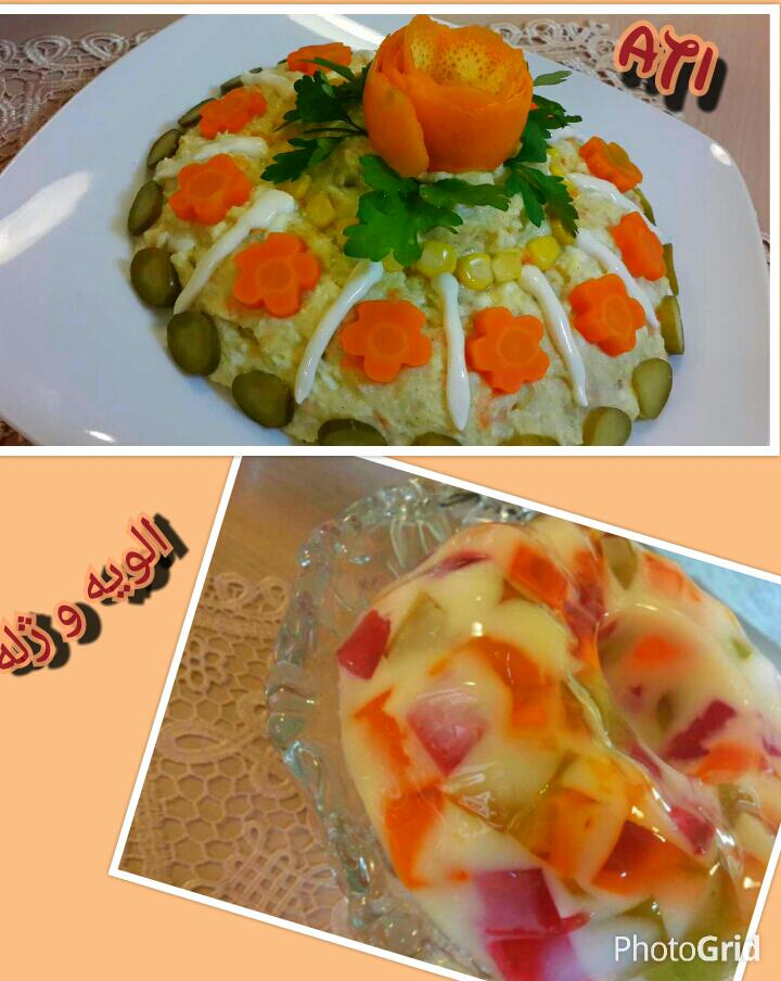 عکس سالاد و دسر